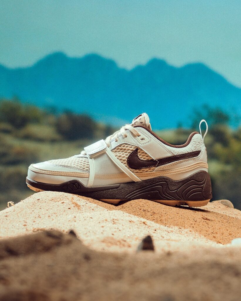 The Travis Scott x Nike Zoom Field Jaxx "Light Chocolate" Releases January 2025