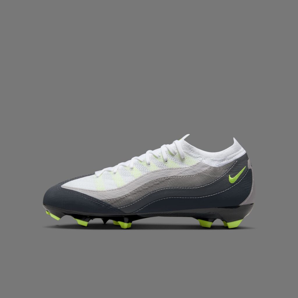 The New Nike Mercurial Vapor 16 Pro "Neon" is inspired by the Air Max 95 "Neon"