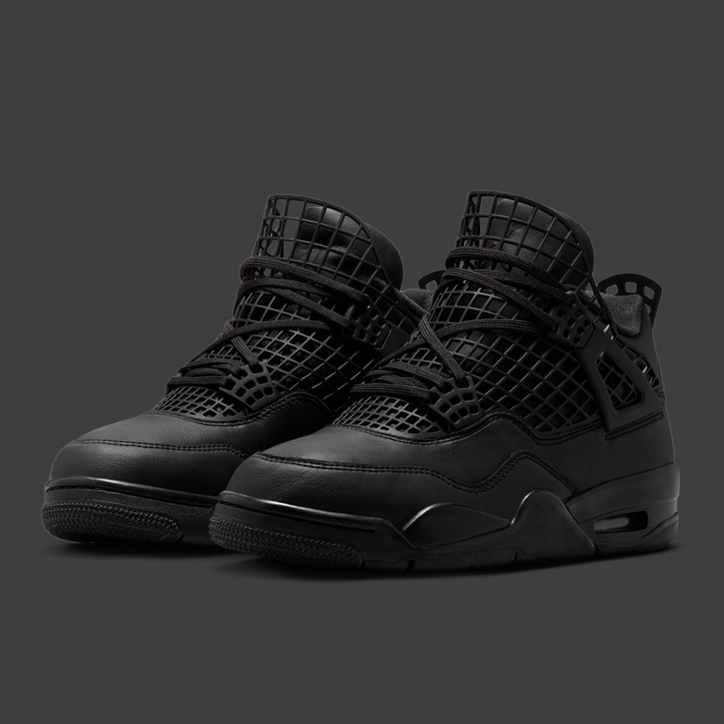 Air Jordan 4 NET “Black” FN7251-001 Release Date