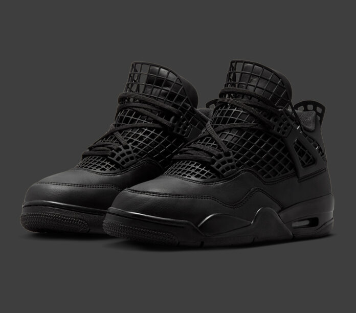 Air Jordan 4 NET “Black” FN7251-001 Release Date Air Jordan 4 NET “Black” FN7251-001 Release Date