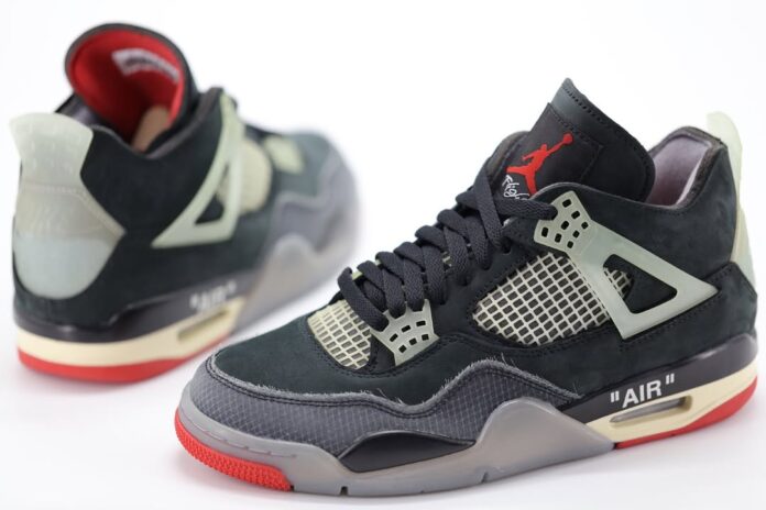 Off-White x Air Jordan 4 Bred 3 Off-White x Air Jordan 4 "Bred" Sample