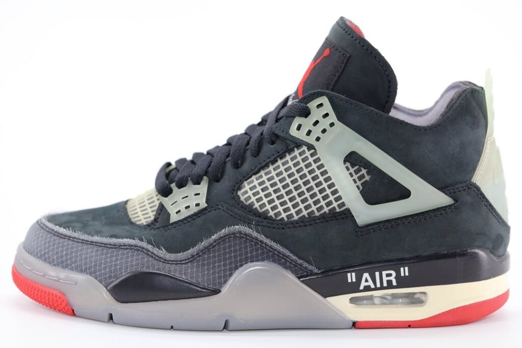 Off-White x Air Jordan 4 "Bred" Sample