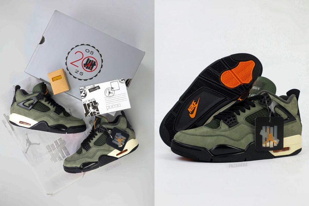 2025 UNDEFEATED Air Jordan 4 Retro OG SP IB1854-200 Release Info