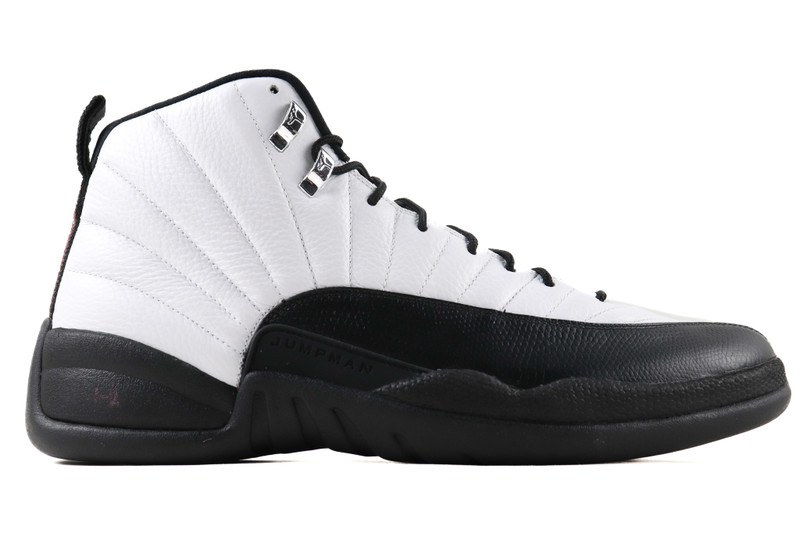 Air Jordan 12 Black Tongue Taxi Sample