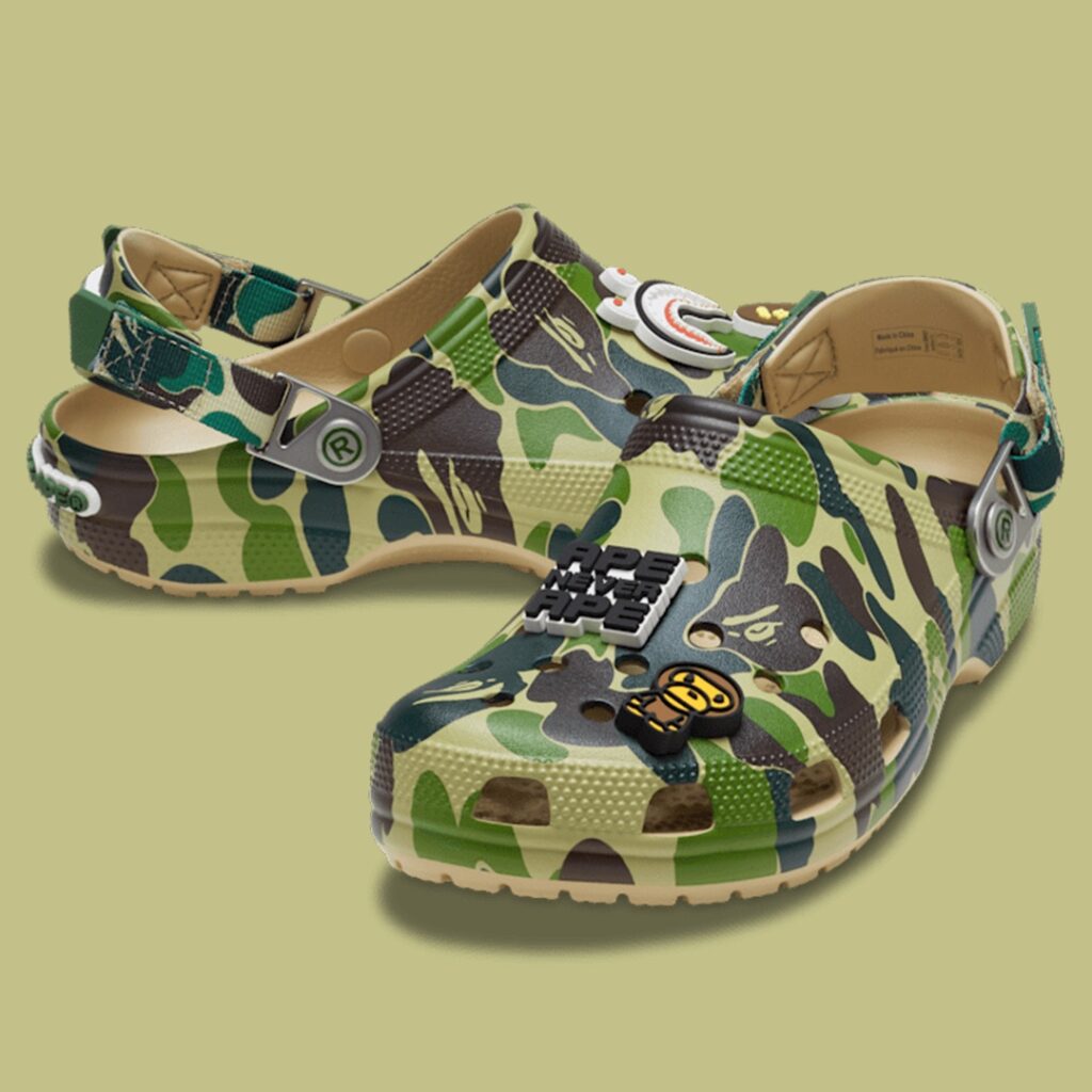 BAPE x Crocs “ABC Camo” Classic Clog Collection Release Date