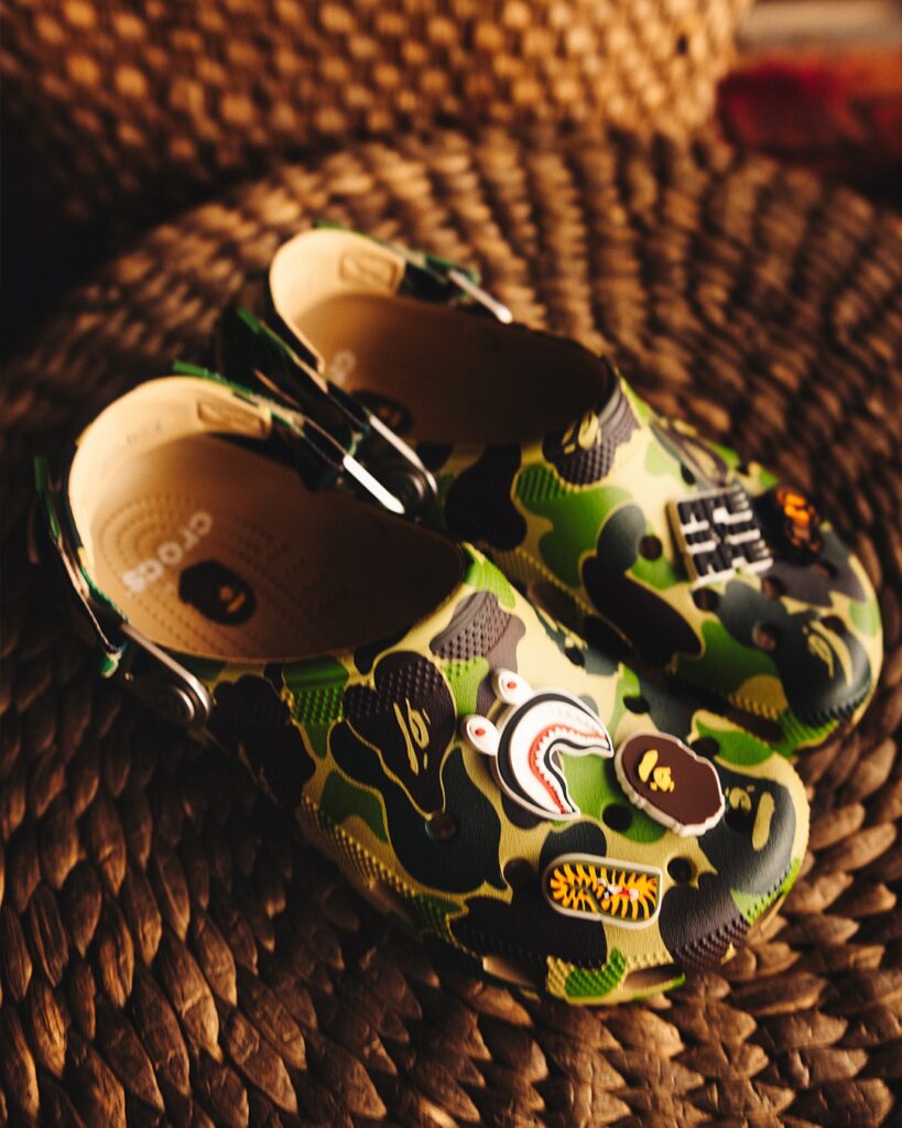 BAPE︎ x Crocs "ABC Camo" Classic Clog Collection Release Date