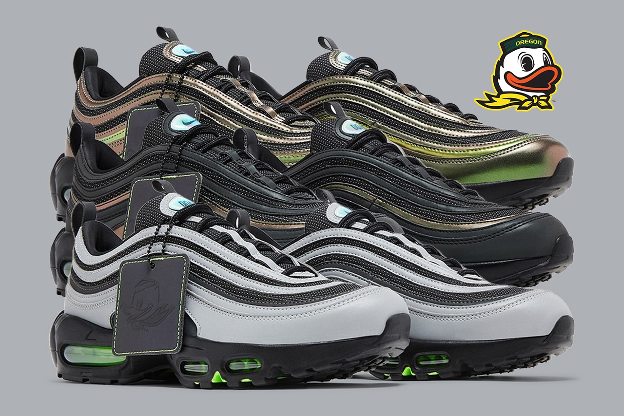 Division St. Oregon Nike Air Max 97 95 Ducks Of A Feather