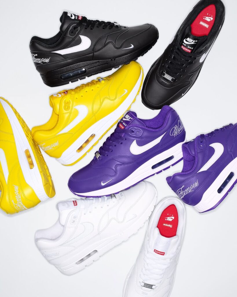 Supreme x Nike Air Max 1 Collection
