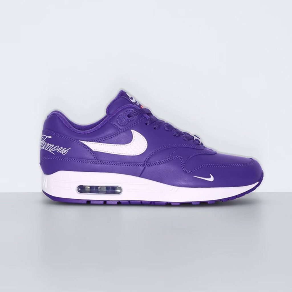 Supreme x Nike Air Max 1 "Varsity Purple" Release Date
