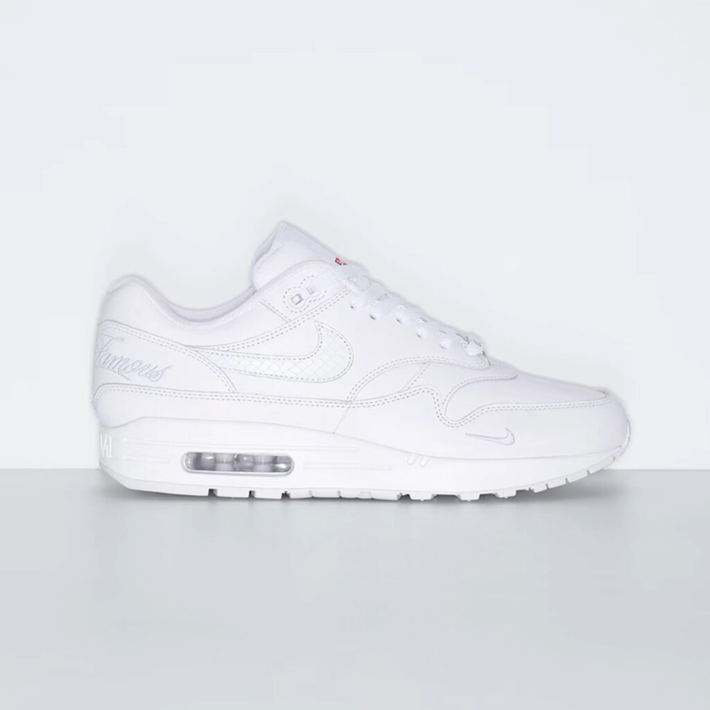 Supreme x Nike Air Max 1 "White" Release Date