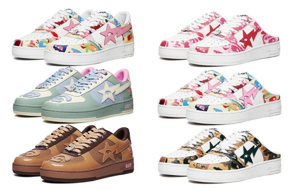 2025 BAPE x KidSuper Bapesta Collection Release Info