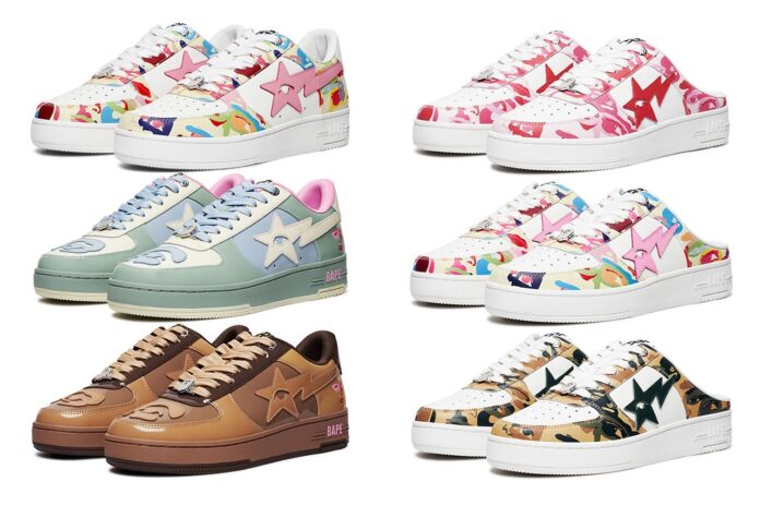 2025 BAPE x KidSuper bapesta collection Release Date 2025 BAPE x KidSuper Bapesta Collection Release Info